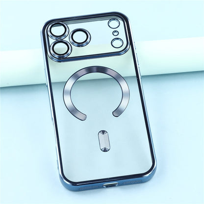 Magsafe with Lens Glass Case for Iphone 17 Pro Max 16Pro 17E 15 14 13 12 SE 2022