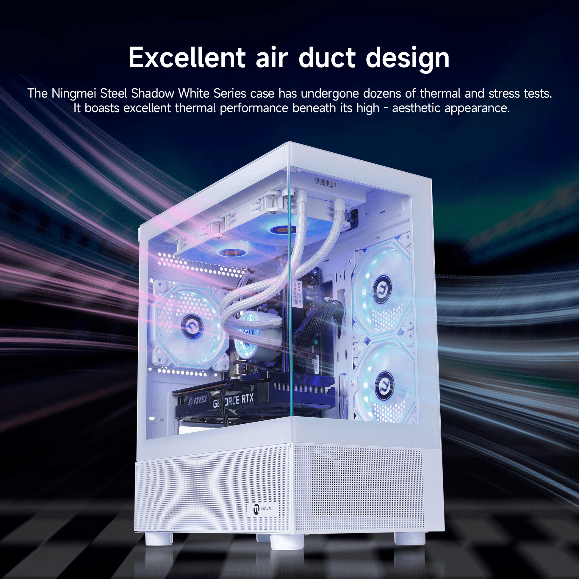 Lumishore Gaming PC AMD Ryzen 7 5700X NVIDIA RTX 5060 32GB RAM 1TB SSD Wifi PC Gaming