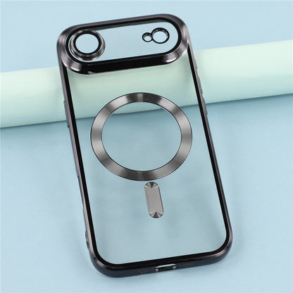 Magsafe with Lens Glass Case for Iphone 17 Pro Max 16Pro 17E 15 14 13 12 SE 2022