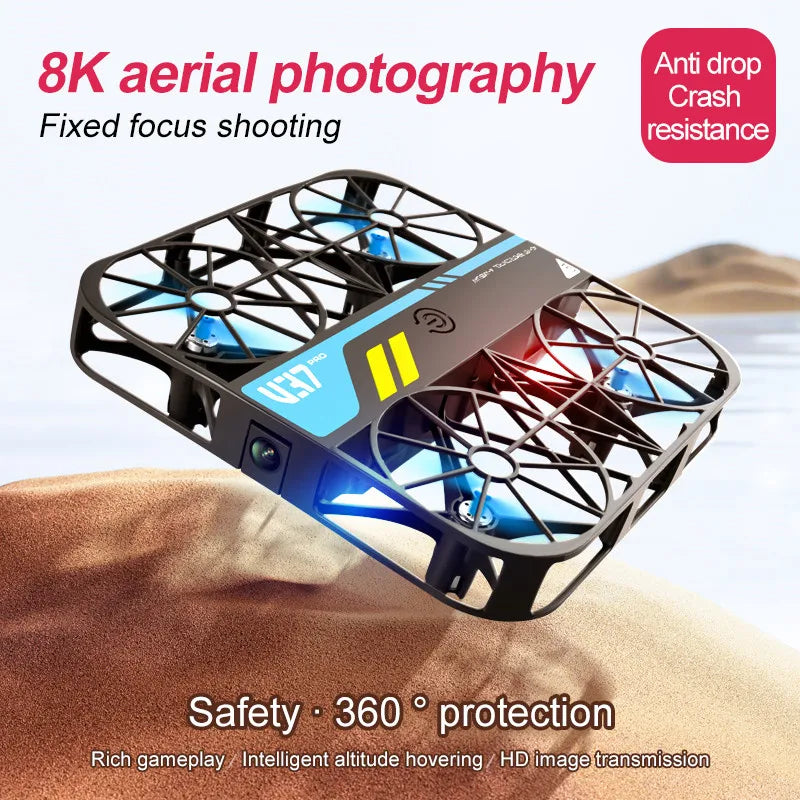 Mini 8K Drone with Camera 4K HD Easy to Carry Wifi FPV