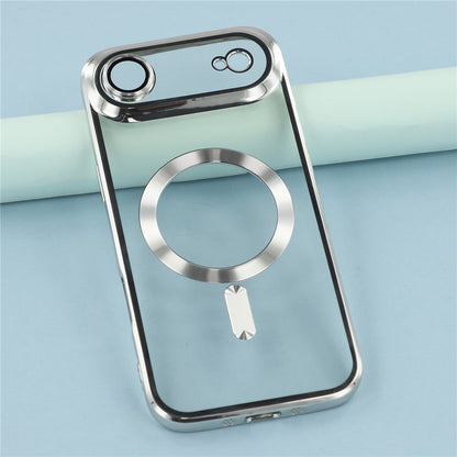 Magsafe with Lens Glass Case for Iphone 17 Pro Max 16Pro 17E 15 14 13 12 SE 2022
