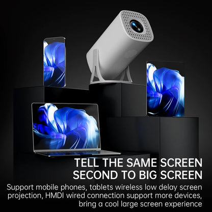 S40 Android 11 Mini Projector Support 4K 1080P 2.4G/5GWIFI BT5.0 Projector 1280*720P Home Cinema Portable Projector