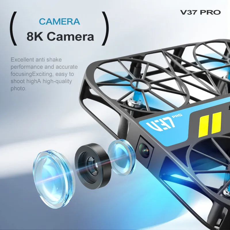 Mini 8K Drone with Camera 4K HD Easy to Carry Wifi FPV