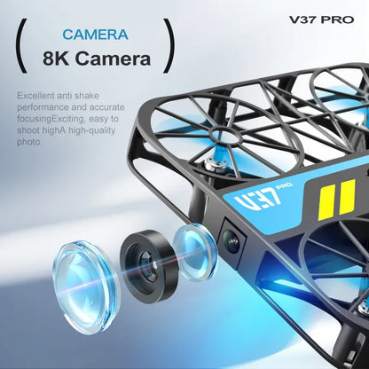 Mini 8K Drone with Camera 4K HD Easy to Carry Wifi FPV